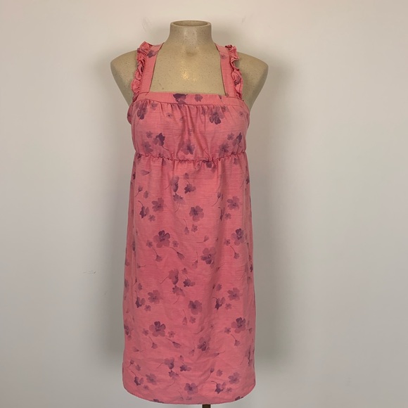 Urban Renewal Pink Flower Print Dress - Picture 1 of 6